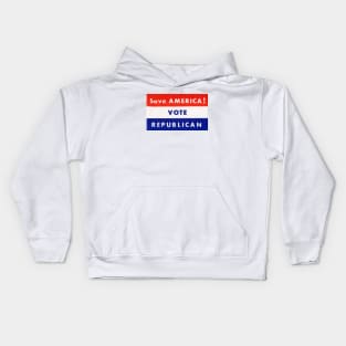 1944 Vote Republican, Save America! Kids Hoodie